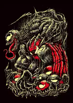 vectores plantilas VENON,PELíCULA,SUPERHéROE,CORTE,